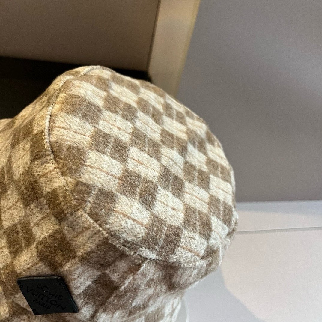 LV chessboard fisherman hat - Image 3