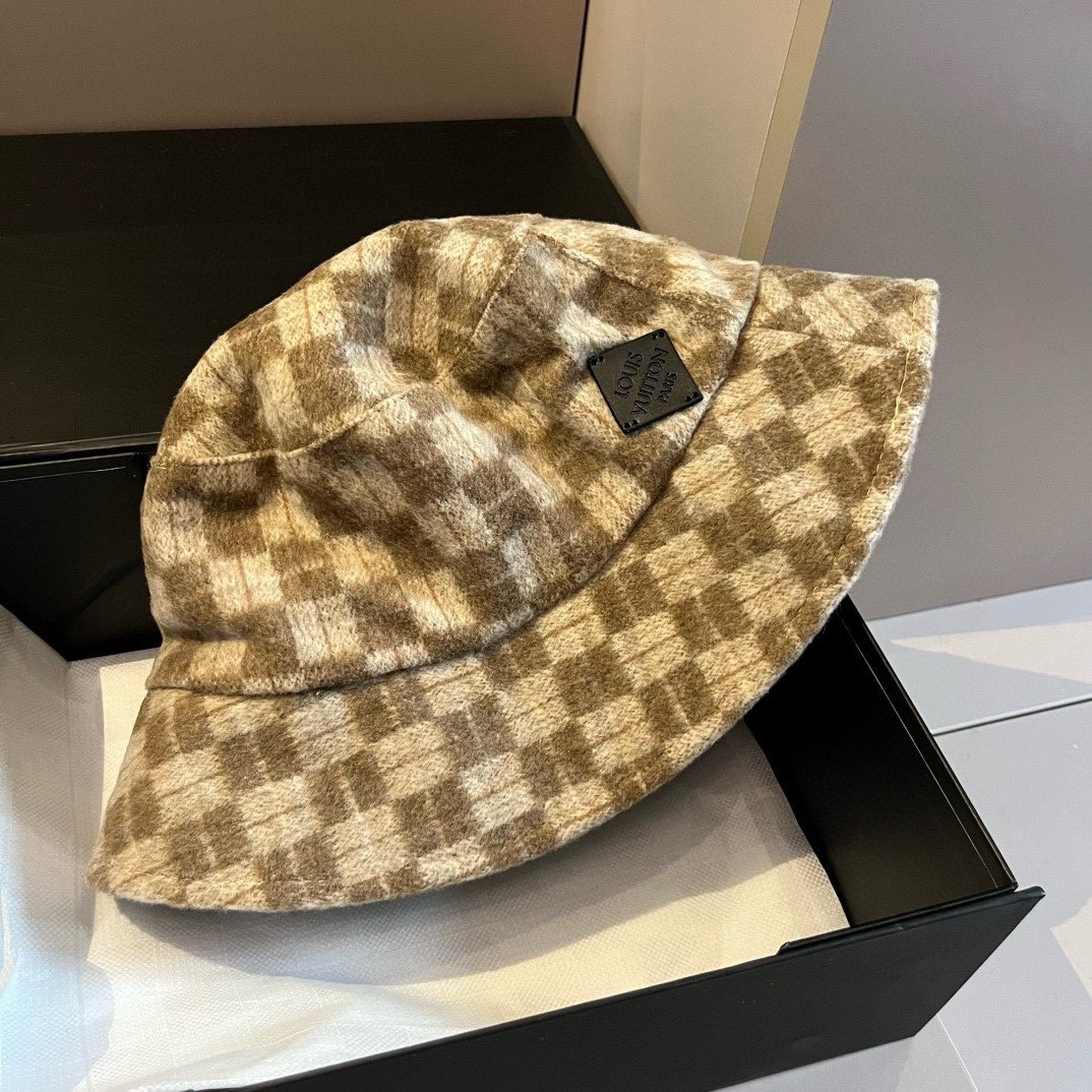 LV chessboard fisherman hat - Image 5