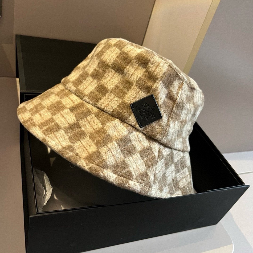 LV chessboard fisherman hat - Image 6