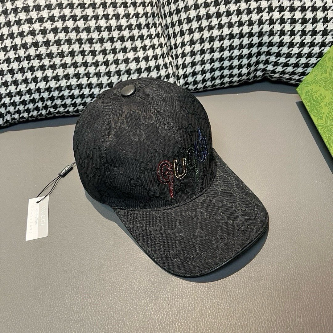 GUCCI artistic embroidered baseball cap - Image 3
