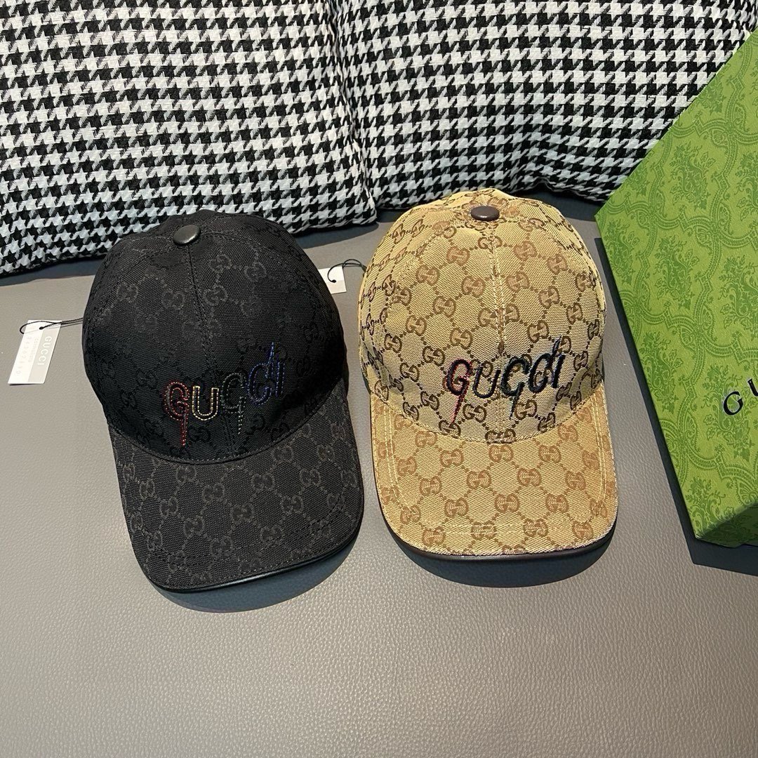 GUCCI artistic embroidered baseball cap - Image 8