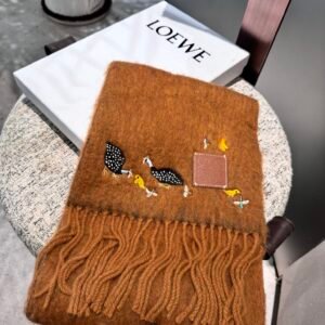 LOEWE color blocked scarf