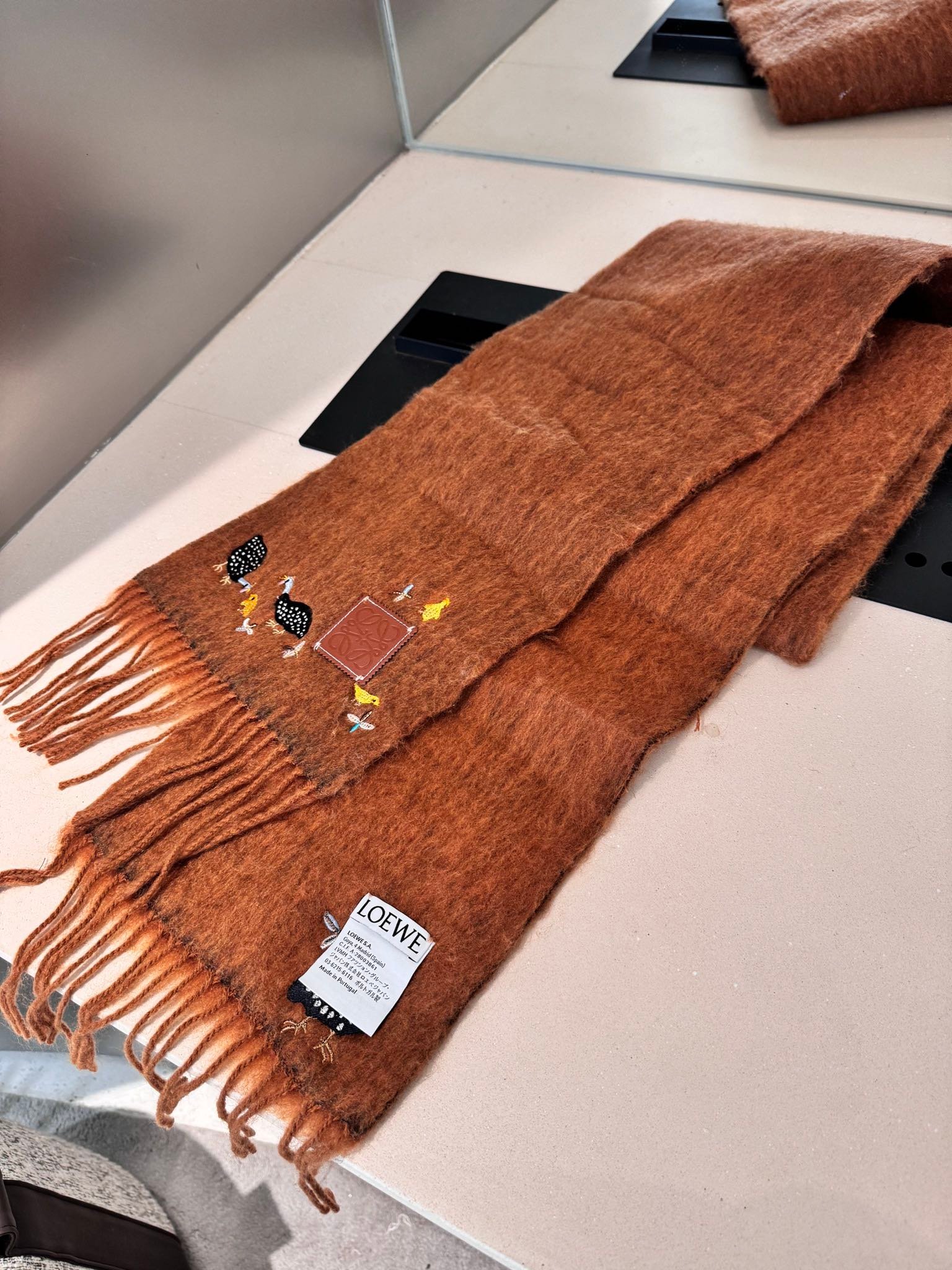 LOEWE color blocked scarf - Image 6