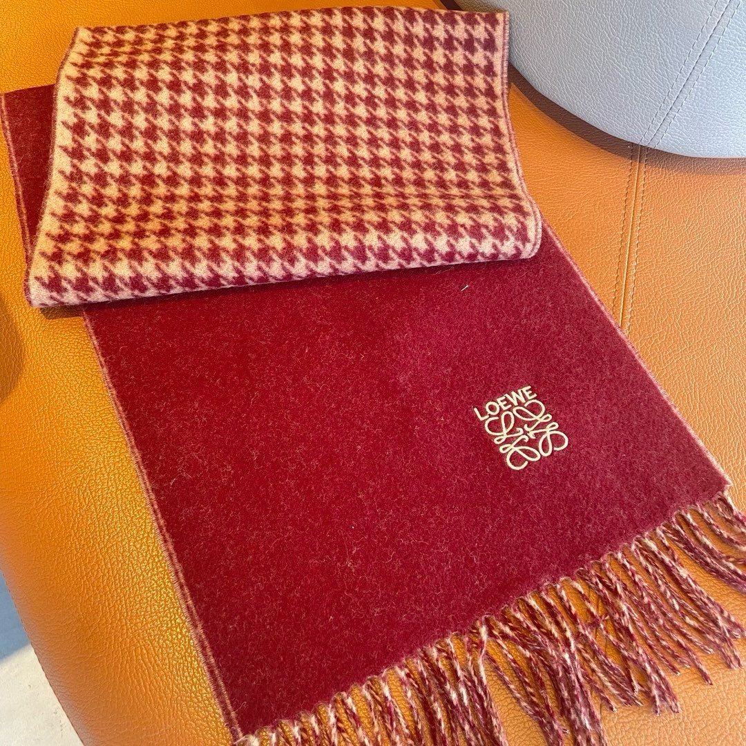 LOEWE double sided blended scarf - Image 4