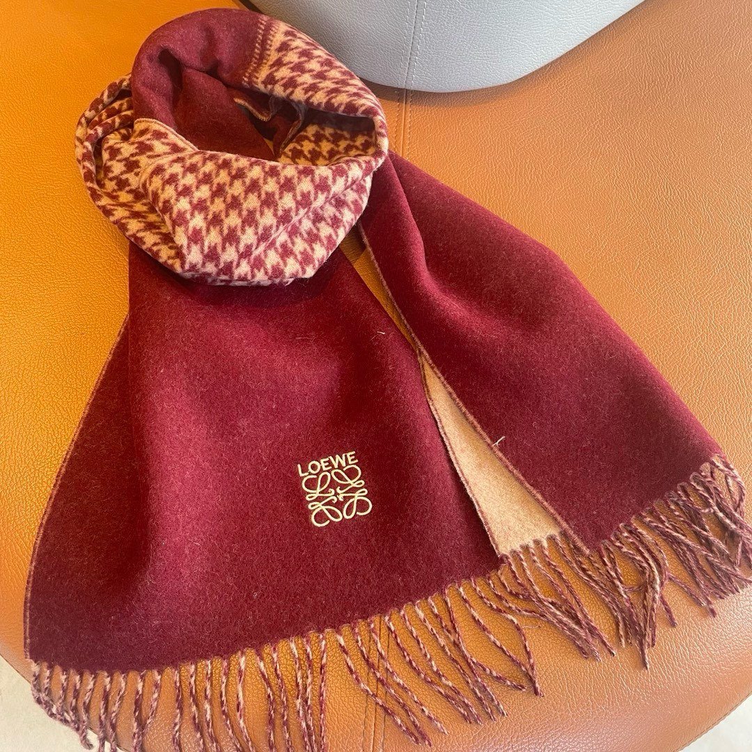 LOEWE double sided blended scarf - Image 5
