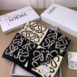 LOEWE cashmere Jacquard Scarf