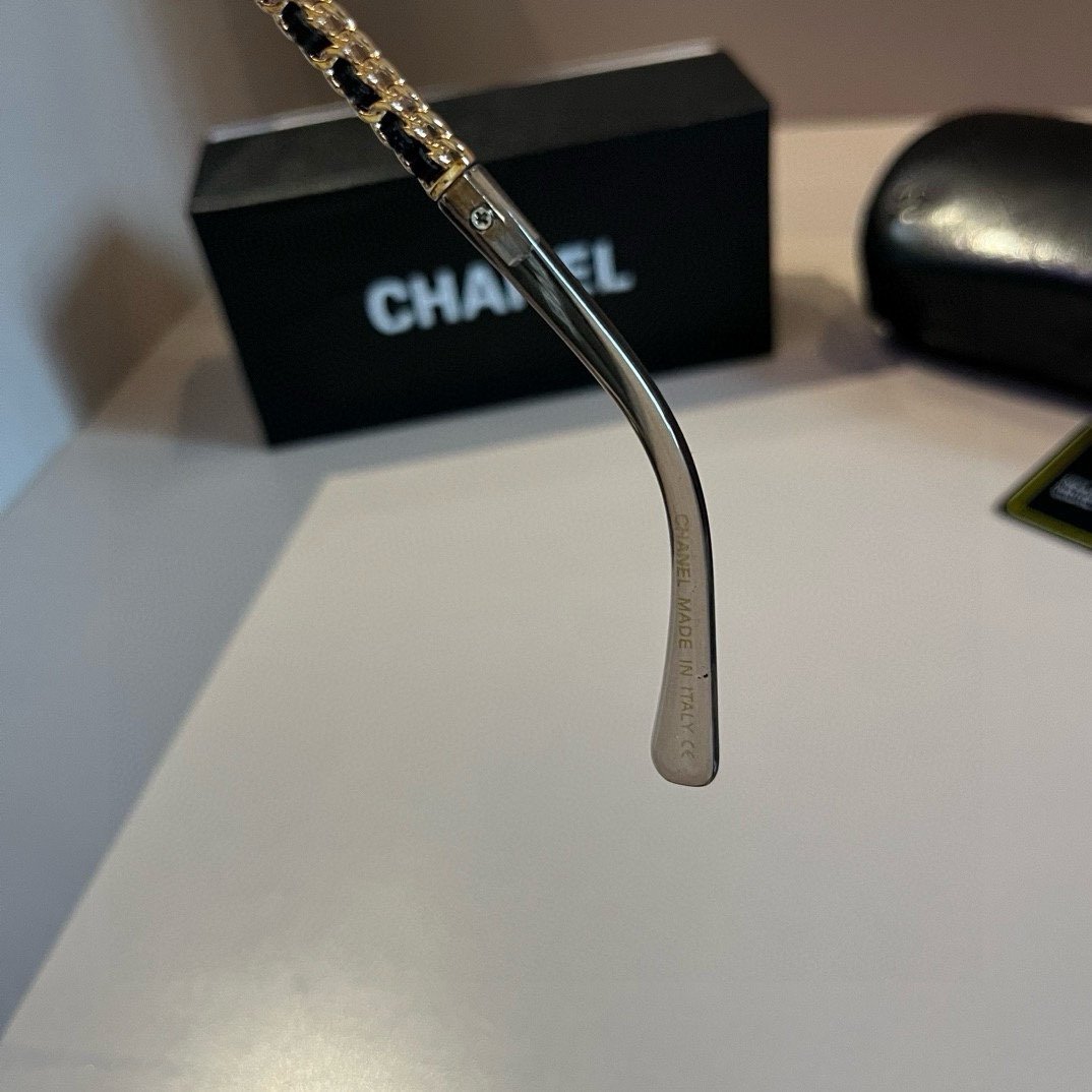 2 colors-Chanel Large box sunglasses - Image 6