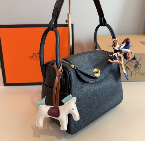 Lindi bag mini Lindi cowhide single shoulder hand-held women's bag - Image 4