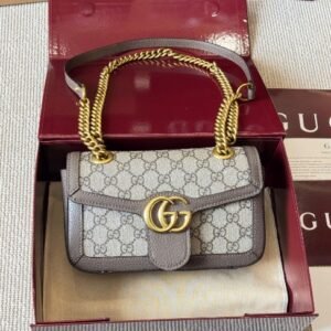 Gucci Marmont Vintage Canvas Mini Crossbody Bag