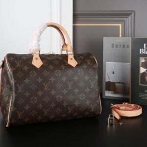 Louis Vuitton Speedy30 Vintage Single Shoulder Crossbody Handheld Pillow Bag Women's Bag