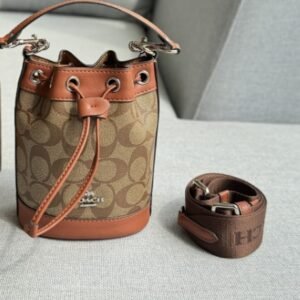 Kouchi Women's Bag Dempsey 15 New Bean Sand Water Bucket Bag Handheld Crossbody