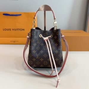 LV Louis Vuitton Women's Bag New Neonoe BB Mini Handheld Bucket Bag for Daily Commuting