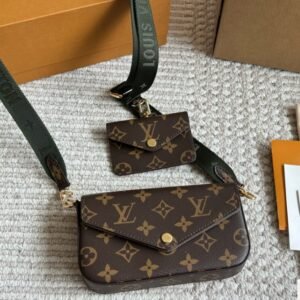 LV FELICIE new three in one vintage flower single shoulder diagonal cross bag