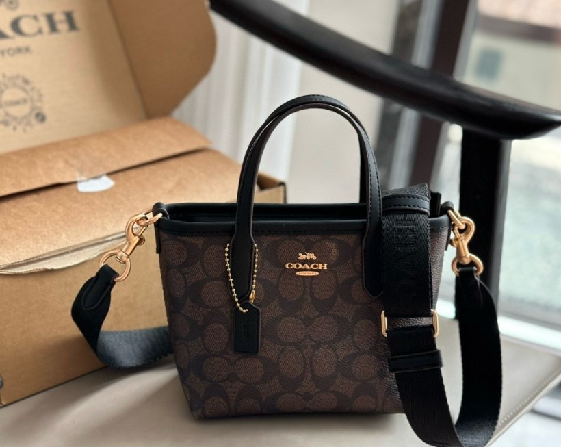 COACH women's bag City15 women's shoulder crossbody bag classic floral tote bag handbag