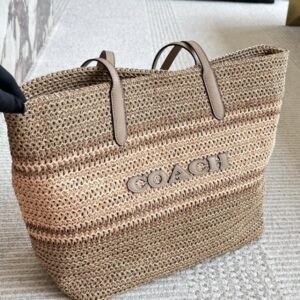 Coach Women's Multi functional Folding Tote Bag Portable Storage Computer Bag cm